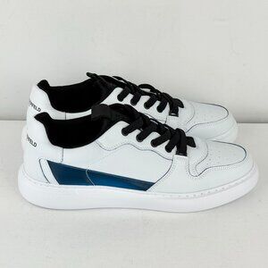 10.5M - Men's KARL LAGERFELD Paris Lace Up White Sneaker